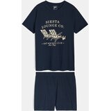 Sinsay Pamučna dvodijelna pidžama s ljetnim motivom | shoptok.hr