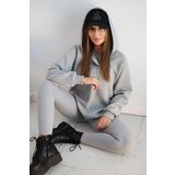 Kesi Set of 3-in-1 sweatshirt, top and leggings in gray | shoptok.hr