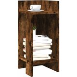 vidaXL Stranske mize s polico 2 kosa dim. hrast 25,5x27x60 cm Cene