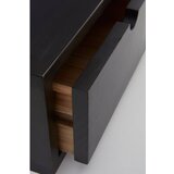 Jotex Crni viseći noćni ormarić od masivnog bora Williston – | shoptok.hr