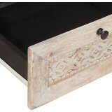 vidaXL TV ormar s ladicama Bijelo 105 x 33 x 46 cm masivno drvo manga | shoptok.hr