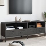 vidaXL TV ormarići 2 kom crni 68x39x50,5 cm hladno valjani čelik Cijene