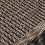  Vanjski tepih ravnog tkanja 80 x 250 cm tamnosmeđi | shoptok.hr