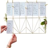 Ginger Ray® ploča za raspoređivanje stolova na vjenčanju wedding gold | shoptok.hr