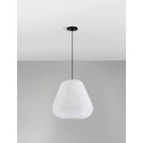 Nova Luce Bela lanena viseča svetilka ø 50 cm Linnet – | Shoptok.si