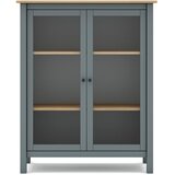 Marckeric Zelena/natur vitrina od borovine 90x110 cm Misti - cijene