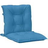 Jastuci za stolice 4 kom prošarano plavi 100x50x7 cm od tkanine | shoptok.hr