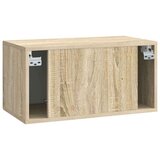 TV Omarica za TV, ki jo lahko montiraš na steno Sonoma hrast, (5000210483) | Shoptok.si