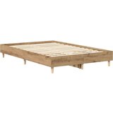 Okvir kreveta bez madraca boja hrasta artisan 120x200 cm | shoptok.hr