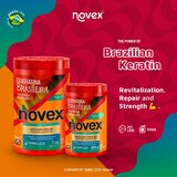 Novex Brazilian Keratin obnovitvena maska za poškodovane lase 400 g | Shoptok.si