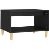  Stolić za kavu crni 60x50x40 cm od konstruiranog drva | shoptok.hr