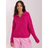 Wool Fashion Italia Sweater-AT-SW-2349-2.96-fuchsia | Shoptok.si