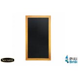 SECURIT Črna kredna tabla Universal Teak WBLTE150 56 x 150 cm | Shoptok.si