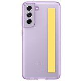 Samsung Prozoren ovitek s paščkom za Galaxy S21 FE, Lavanda | Shoptok.si