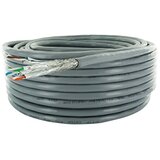  Omrežna napeljava S/FTP (CAT6a, Dolžina: 25 m, Sive barve, Do 10 Mbps) Cene