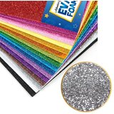 Samolepljiva glitter eva pena siva 10/1 milla | ePonuda.com