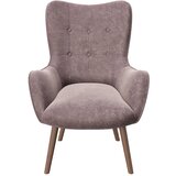 Playboy FOTELJ Z OPORO ZA GLAVO, roza tekstil | Shoptok.si