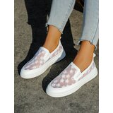 Resti Women's mesh moccasins with flowers Emzos | Shoptok.si