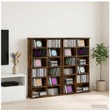 vidaXL CD ormar 2 kom. Dimljeni hrast 60 x 17 x 92 cm - Dimljeni hrast 2 60 x 17 x 92 cm Cijene