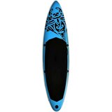 SUP Set daske na napuhavanje za veslanje stojeći 305x76x15 cm plavi | shoptok.hr