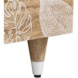  Stolić za kavu 100 x 54 x 40 cm od masivnog drva manga Smeđa | Shoptok.si