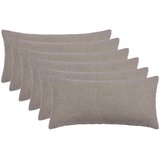  Presvlaka za jastuk 6 pcs HEERLEN Svjetlosiva 40 x 80 cm Bouclé | shoptok.hr