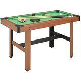vidaXL Miza za biljard 4 ft 122x61x76 cm rjava u