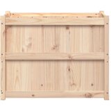  Vrtna sadilica 90 x 50 x 70 cm od masivne borovine | shoptok.hr