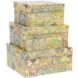 Kartos Darilne škatle v kompletu 3 ks Maps – | Shoptok.si