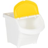  Složive kante za otpad s poklopcima 3 kom bijele PP 78 L | shoptok.hr
