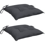  Jastuci za stolice 2 kom antracit 50x50x7 cm od tkanine Oxford | Eponuda.ba