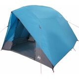  Kamping šator s krovom s pohranom Plava 275 x 230 x 140 cm taft | shoptok.hr