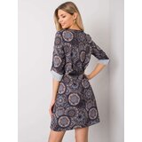 Italy Moda Dress-DHJ-SK-12336B.74P-navy blue | ePonuda.com