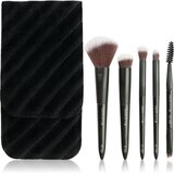 Brushworks Mini Travel Face & Eye Brush Set putni set kistova s torbicom | shoptok.hr