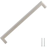 Ručke za ormarić 5 kom srebrne 224 mm od nehrđajućeg čelika | shoptok.hr