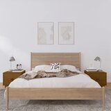  Noćni ormarići 2 kom boja meda 40x34x35 cm od masivne borovine | Eponuda.com