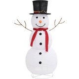  Ukrasna božićna figura snjegovića LED luksuzna tkanina 120 cm Slike