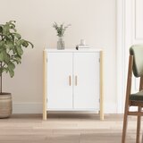  Komoda bijela 62 x 38 x 70 cm od konstruiranog drva | shoptok.hr