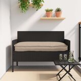 vidaXL Jastučić za vanjsku upotrebu Taupe Poliester 120 x 40 x 8 cm | shoptok.hr