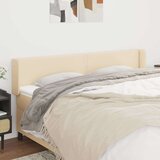  Uzglavlje s ušima krem 183x16x78/88 cm od tkanine | shoptok.hr