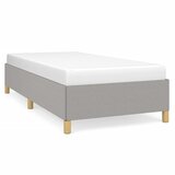 The Living Store Posteljni okvir svetlo siv 80x200 cm blago - Posteljni Okvir, (21523701) | Shoptok.si