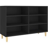 Maison Chic Komoda - Predalnik črna 103,5x35x70 cm inženirski les, (21716323) Cene