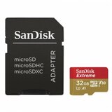 San Disk SDHC 32GB Extreme Micro SD 100MB/s sa adapterom V30 UHS-I U3+ | ePonuda.com