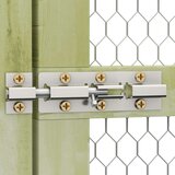 vidaXL Kavez za kokoši 3 x 1,5 x 2 m čelični | shoptok.hr