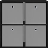  Kreveta s ladicama Crni hrast 68,5 x 32 x 67 cm | shoptok.hr