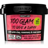 Beauty Jar Too Glam To Give A Damn gel maska proti prvim znakom staranja kože 120 g