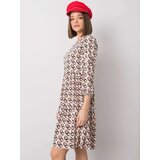 RUE PARIS Dress-WN-SK-R821-1.65-light beige | Shoptok.si