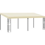vidaXL paviljon za namestitev na steno 6x3x2,5 m krem Cene
