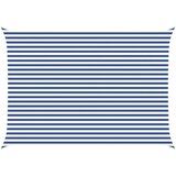 vidaXL Sončno platno Modra in bela 5 × 3,5 m 100% poliester Oxford, (5000222424) | Shoptok.si