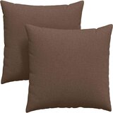  Jastučići za sofu 2 pcs Smeđa 60 x 60 cm tkanina | shoptok.hr